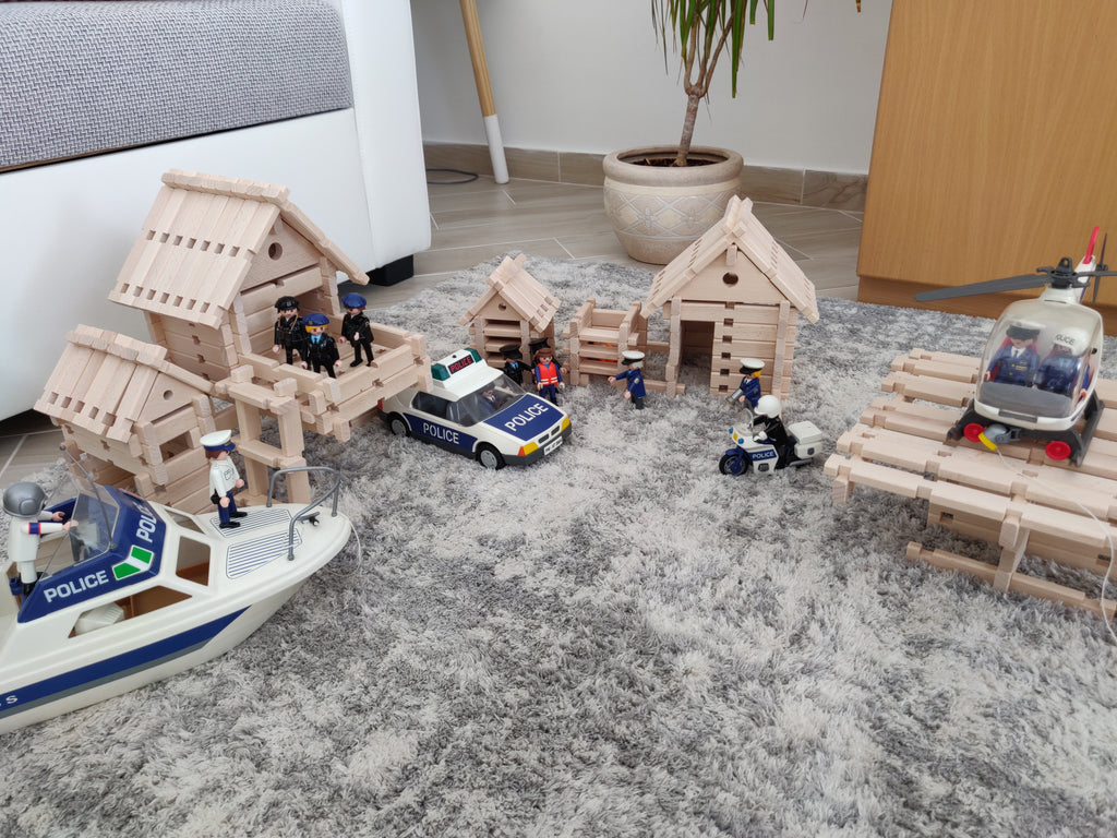 Logo-Borg og Playmobil: Den perfekte kombination til uendelige eventyrverdener