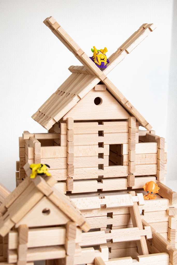 🧱 Logo-Burg vs. Kapla – quel jouet en bois offre le plus ?